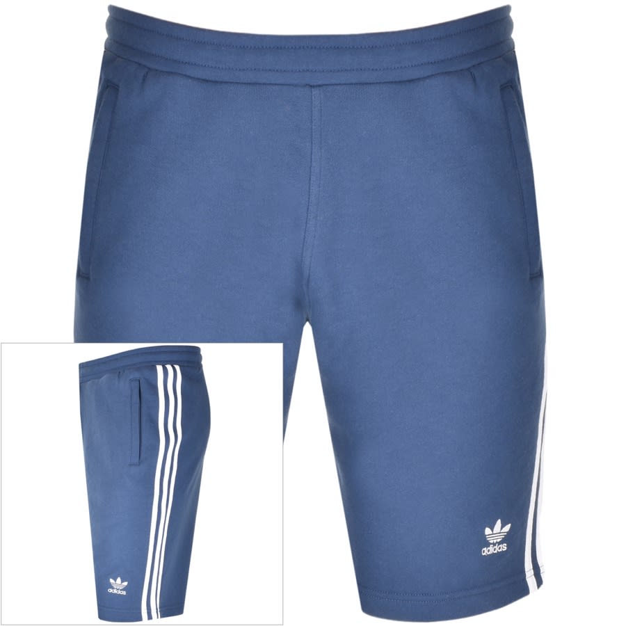 Alternative Image for ProductAdidas Originals Three Stripe Shorts Navy1